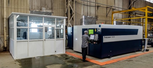 通快激光切割機正式運行